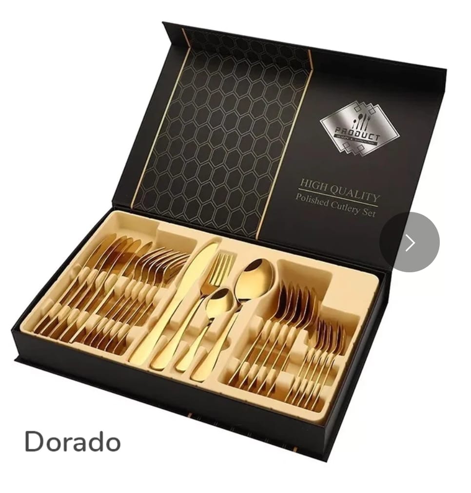 Juego de Cubiertos en Acero Inox 24 Piezas