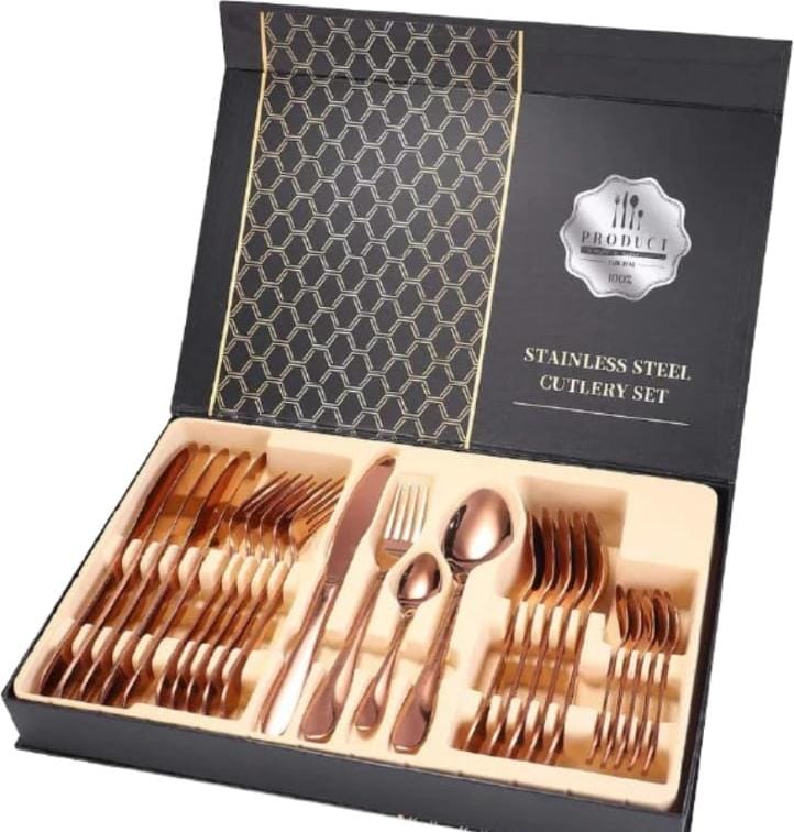 Juego de Cubiertos en Acero Inox 24 Piezas